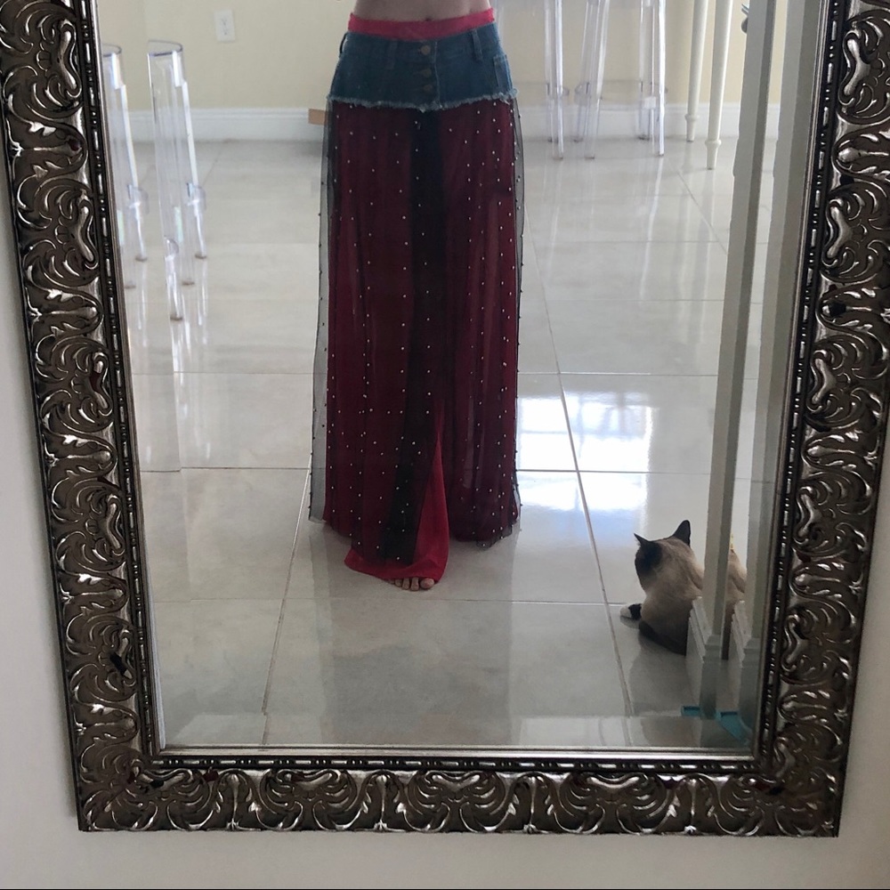 BUNDLE of 3 Sheer Skirts, size 2 - Picture 4 of 8